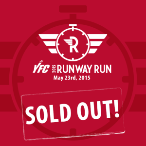 2015 YFC Runway Run sold out in just 6 weeks