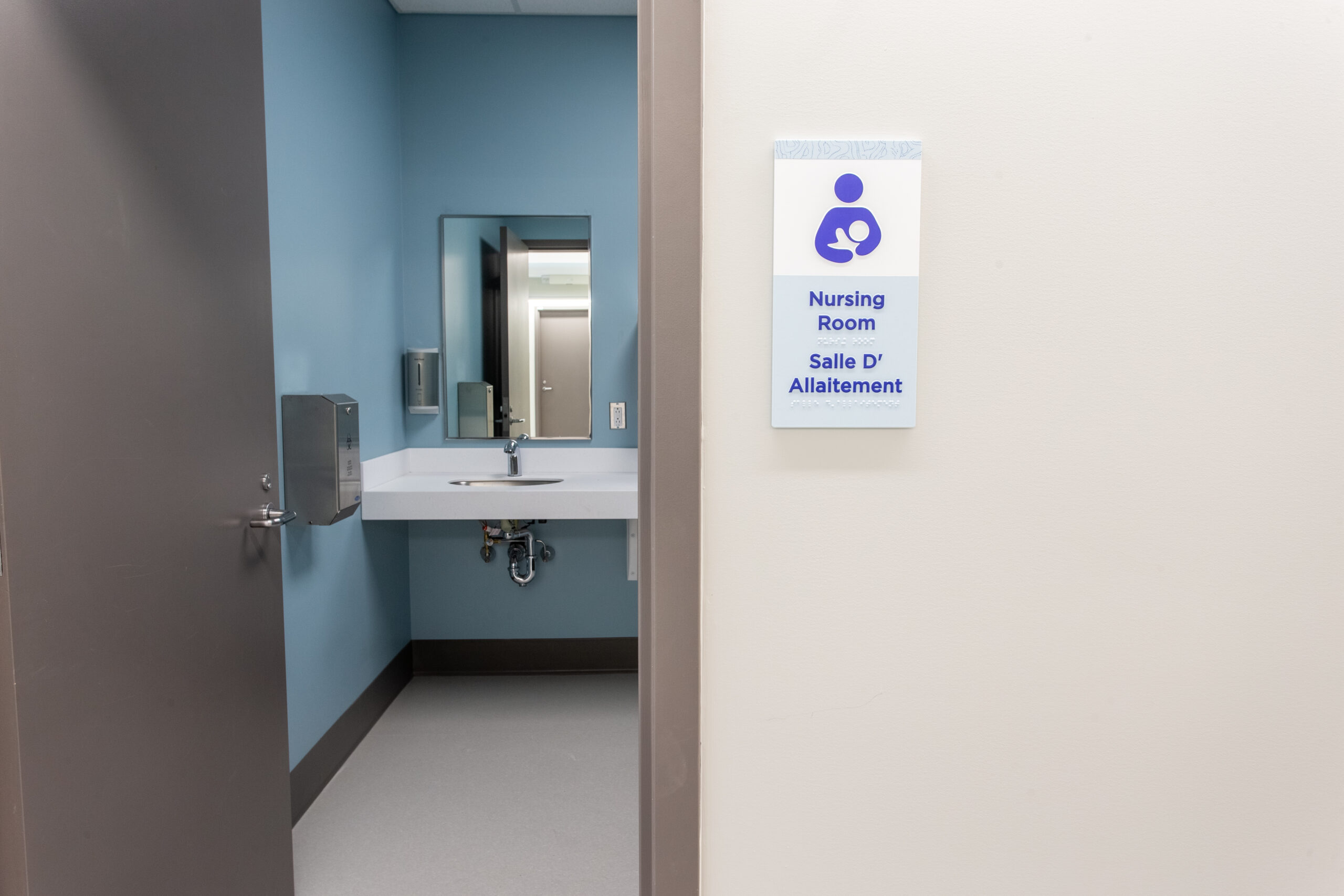 YFC’s nursing room.